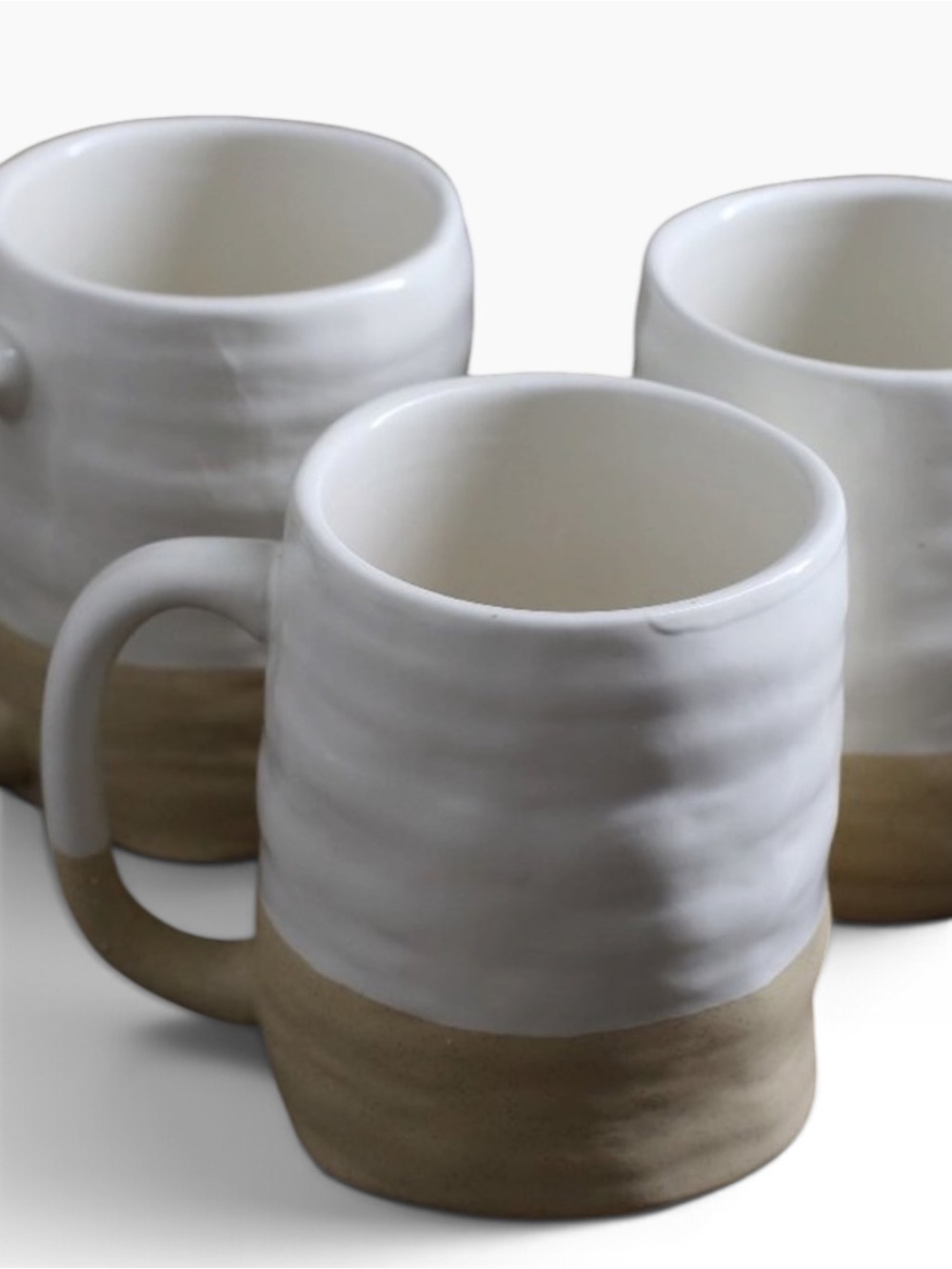 Stoneware handcrafted mugs